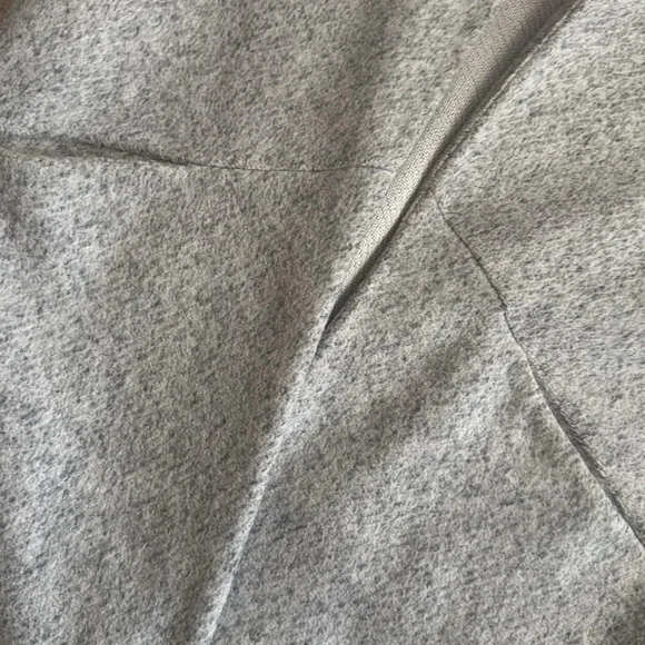 Express Light Gray Open Sweater Jacket - Size Large - Picture 3 of 3